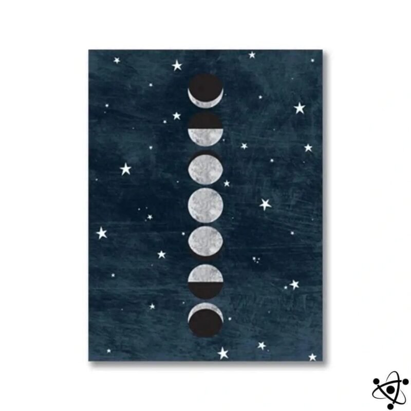 poster phases de la lune pour enfants 30cm x 40cm affiche 742 1