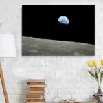 poster photo terre vue de la lune affiche 514 1