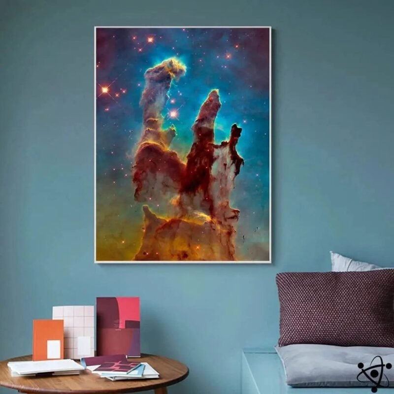 poster piliers de la creation hubble 30cm x 42cm affiche 372 1
