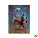 poster piliers de la creation hubble affiche 717 1