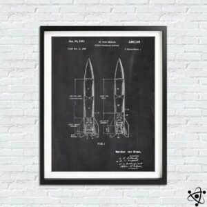 poster plan werner von braun space exploration affiche 174 1