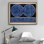 Poster Planisphère Céleste pour Décoration Murale