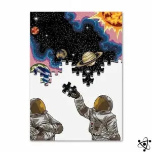 Poster Puzzle de L’espace pour Explorateurs