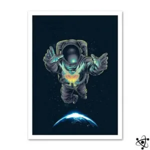 Poster Rêveries Spatiales Voyage Astral