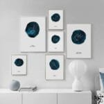 Poster Signes du Zodiaque pour votre Signe Astrologique Unique - Affiche