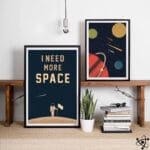 Posters Astronomie pour Enfants Créatifs - Affiche