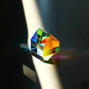 Prisme Optique Pentagonal pour Magie Colorée