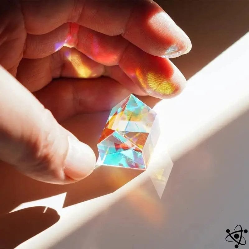 Prisme Optique Pentagonal pour Magie Colorée - Prisme