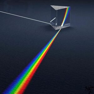 prisme optique triangulaire en verre k9 964 1