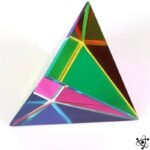 Prisme Triangulaire Coloré Unique en Verre
