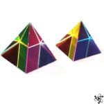 Prisme Triangulaire Coloré Unique en Verre - Prisme
