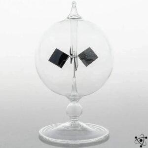 Radiomètre de Crookes Transparent Doté D’une énergie Solaire