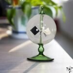 Radiomètre de Crookes Vert Objet Scientifique énergie Solaire