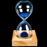 sablier magnetique pour decoration scientifique elegante bleu 233 1