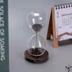Sablier Magnétique Socle Cuivre Résultant élégance et Innovation