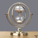 Sablier Sphérique en Métal Bronze élégant - Sablier
