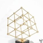 Structure Géométrique Cubique élégante pour votre Espace