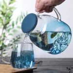 Service de Verre Borosilicate et Carafe Spacieuse