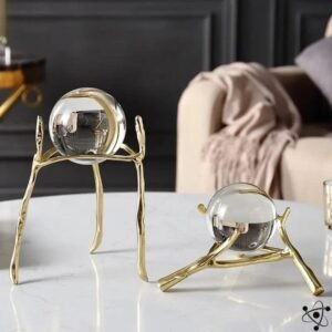 sphere de cristal elegante pour decoration interieure sculpture 367 1