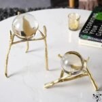 sphere de cristal elegante pour decoration interieure sculpture 785 1