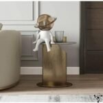 Statue Astronaute Moderne pour Décoration Inspirante