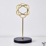 statuette anneaux science pour decoration moderne petite statue 589 1
