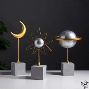 statuettes planetes 5cm x 7cm corps celestes decoratifs statue 421 1