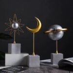 Statuettes Planètes 5cm x 7cm Voyage Cosmique