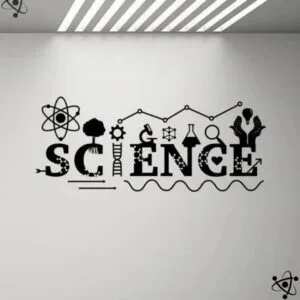 Sticker Mural Science pour Découverte Artistique 2 Sticker Murale Science Déco Science