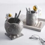 Support de Bureau Modèle Lunaire Organisateur - Figurine