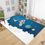 Tapis 3d D’exploration Spatiale pour Enfants