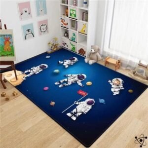 tapis 3d exploration spatiale pour enfants 60cm x 90cm 408 1