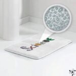 Tapis de Bain Science pour un Sanctuaire Innovant