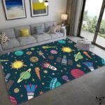 tapis espace pour enfants decouvrez lunivers 60cm x 90cm 815 1