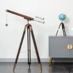 Télescope Vintage élégant comme œuvre D&rsquo;art