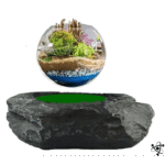terrarium en levitation mini jardin technologie magnetique vase 663 1