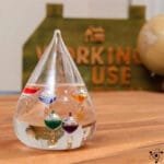 Thermomètre de Galilée Rond en Style Contemporain - Thermomètre