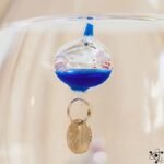 thermometre de galilee rond en style contemporain 904 1