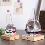 thermometre de galilee rond en style contemporain 978 1
