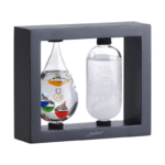 Thermomètre Galilée Baromètre à Cristaux élégant