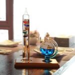 Thermomètre Rond Galilée Style Moderne Decoratif