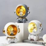 tirelire veilleuse astronautes avec eclairage etoile 988 1