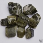 Tourmaline Verte Brute pour Collier et Décoration