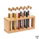 tubes a essai depices en bois 17cm x 8cm 12 pieces cuisine 382 1