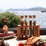 Tubes à Essai D’épices en Bois 17cm x 8cm - Cuisine