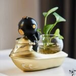 Vase Hydroponique Scaphandrier pour Plantes Aquatiques