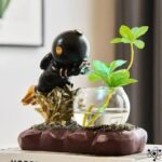 Vase Hydroponique Scaphandrier pour Plantes Aquatiques