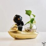 Vase Hydroponique Scaphandrier pour Plantes Aquatiques