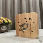 Veilleuse 3d Fusée avec Lumière Douce Idée Cadeau Parfaite