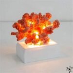 veilleuse corail bioluminescent pour interieur orange 507 1